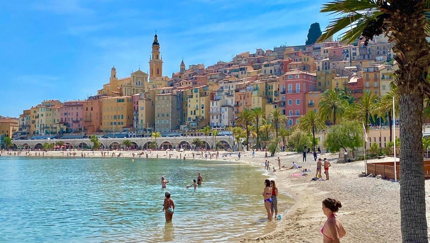 Monaco # Menton - 6 Persons - 2 Bedrooms - Full Renovated - Private Parking - Hypercenter - Clim - Beach And Sun Eksteriør billede