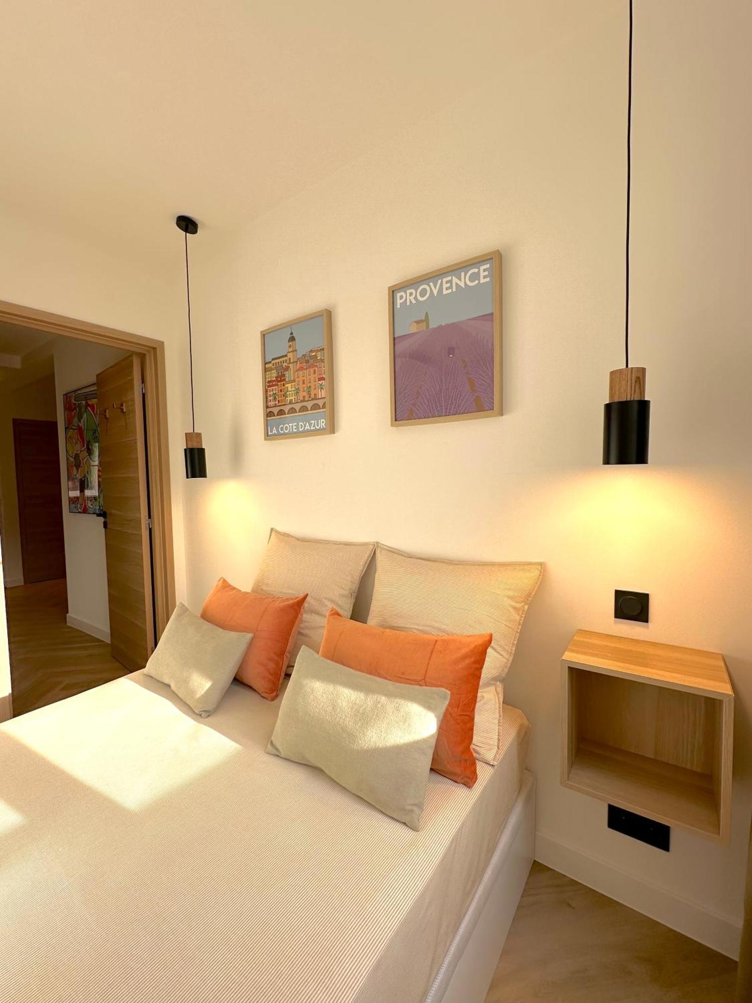 Monaco # Menton - 6 Persons - 2 Bedrooms - Full Renovated - Private Parking - Hypercenter - Clim - Beach And Sun Eksteriør billede