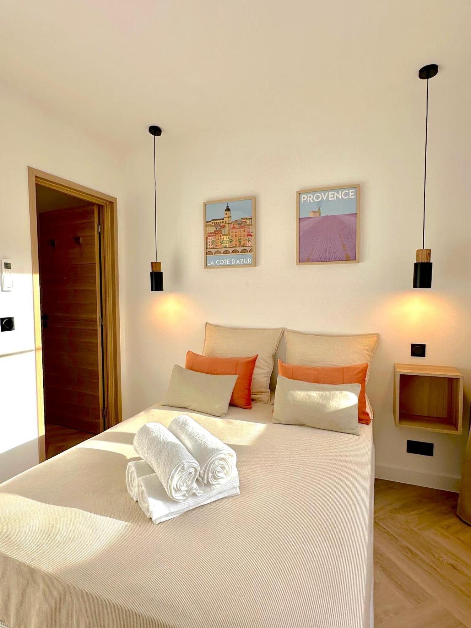 Monaco # Menton - 6 Persons - 2 Bedrooms - Full Renovated - Private Parking - Hypercenter - Clim - Beach And Sun Eksteriør billede